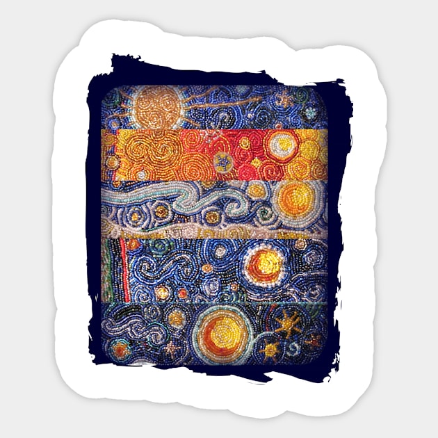 vincent's starry nights Sticker by KGBuchanan